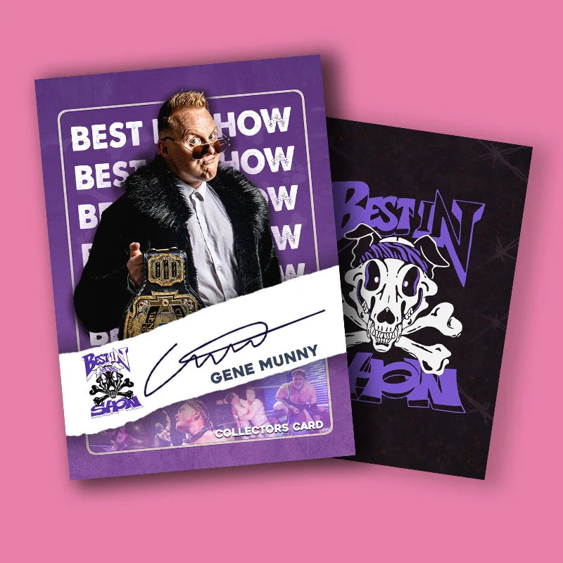 SIGNED SERIES 1 COLLECTORS CARD
